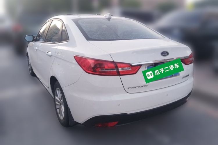 Used Ford Escort 2019 1.5L Automatic ZhiXiang Model Rear Left 45 Deg