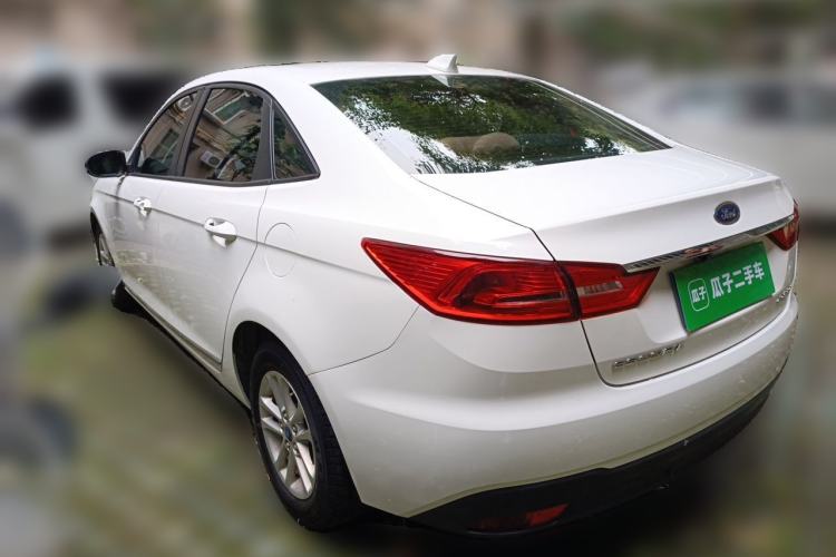 Used Ford Escort 2019 1.5L Automatic ZhiXiang Model Rear Left 45 Deg