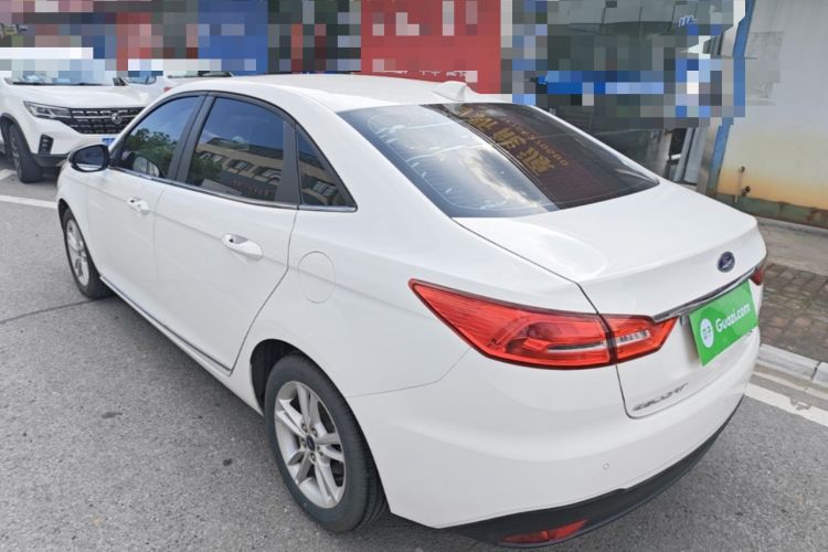 Used Ford Escort 2019 Revised Version 1.5L Automatic Enjoyment Type China VI Standard Rear Left 45 Deg