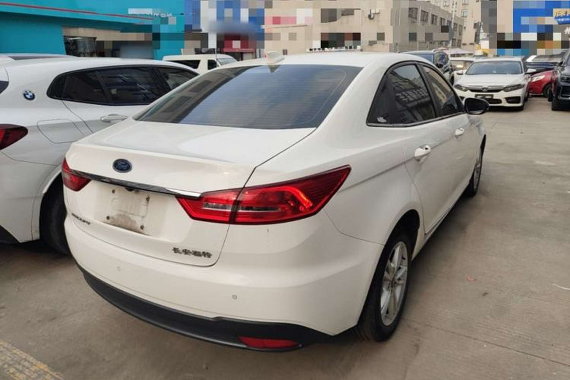 Used Ford Escort 2019 Revised Version 1.5L Automatic Enjoyment Type China VI Standard Rear Right 45 Deg