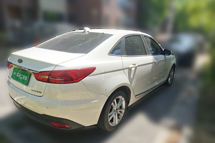 Used Ford Escort 2019 Revised Version 1.5L Automatic Enjoyment Type China VI Standard Rear Right 45 Deg