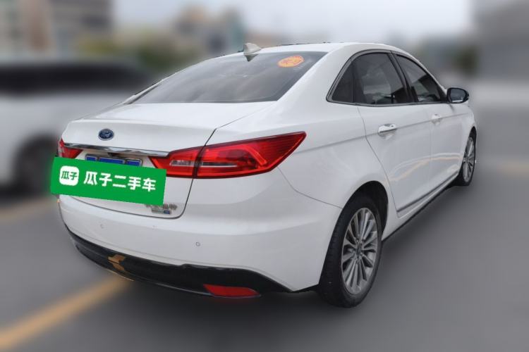 Used Ford Escort 2019 EcoBoost 125 Automatic Luxury Edition Rear Right 45 Deg