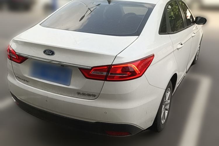 Used Ford Escort 2019 1.5L Automatic ZhiXiang Model Rear Right 45 Deg