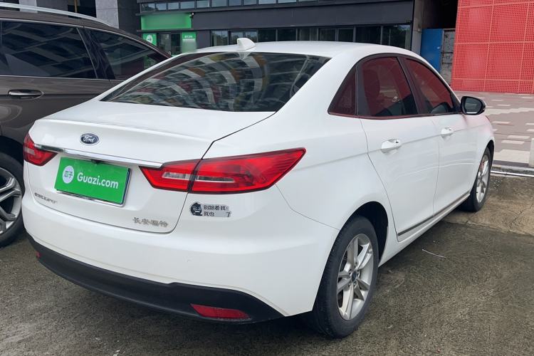 Used Ford Escort 2019 Revised Version 1.5L Automatic Enjoyment Type China VI Standard Rear Right 45 Deg