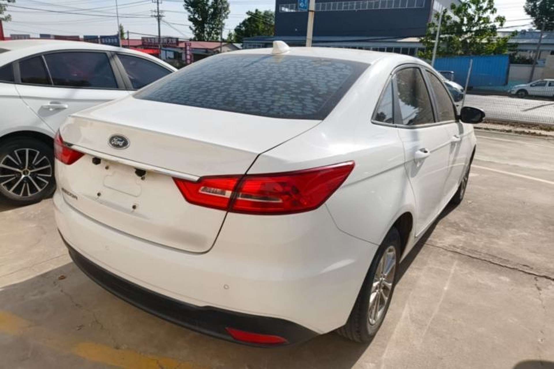 Used Ford Escort 2019 1.5L Automatic ZhiXiang Model Rear Right 45 Deg