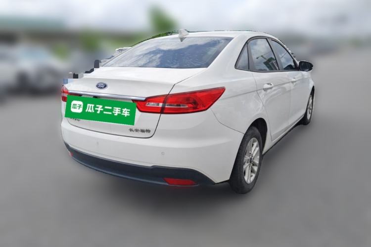 Used Ford Escort 2019 Revised 1.5L Automatic ZhiXiang Version China VI Standard Rear Right 45 Deg
