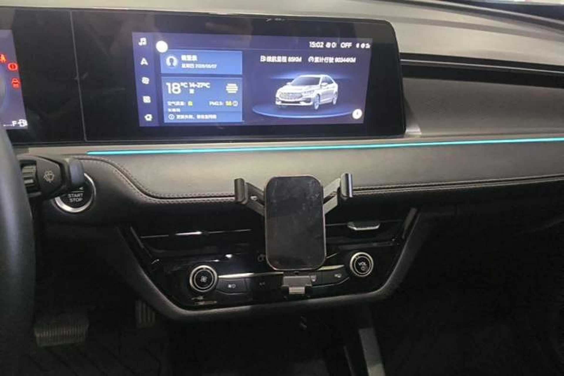 Used Ford Escort 2021 1.5L Automatic Diamond Edition Audio And AC Panel