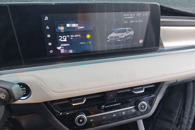Used Ford Escort 2021 1.5L Automatic Diamond Edition Audio And AC Panel