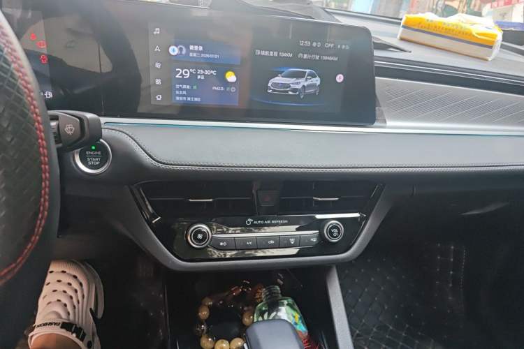 Used Ford Escort 2021 1.5L Automatic Diamond Edition Audio And AC Panel