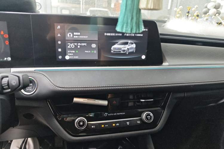 Used Ford Escort 2021 1.5L Automatic Platinum Edition Audio And AC Panel