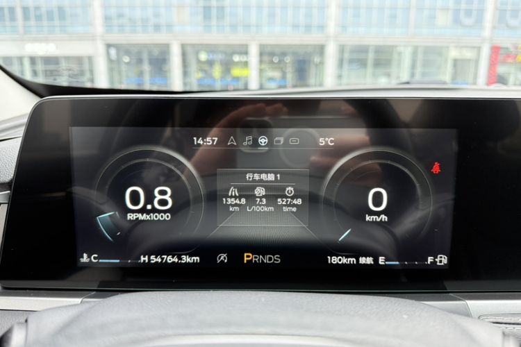 Used Ford Escort 2021 1.5L Automatic Diamond Edition Odometer Close Up