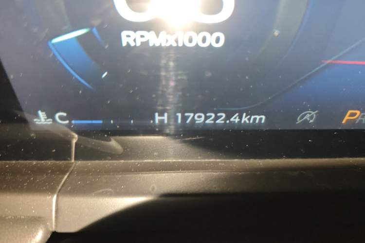 Used Ford Escort 2021 1.5L Automatic Diamond Edition Odometer Close Up