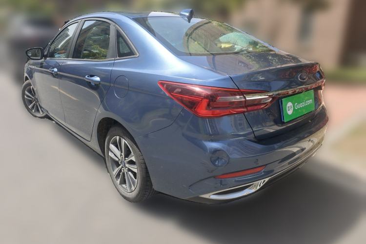 Used Ford Escort 2021 1.5L Automatic Platinum Edition Rear Left 45 Deg