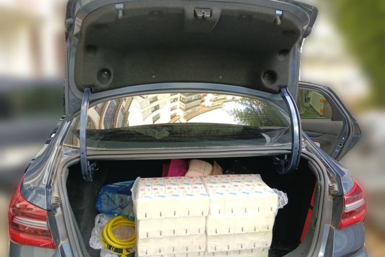 Used Ford Escort 2021 1.5L Automatic Diamond Edition Trunk