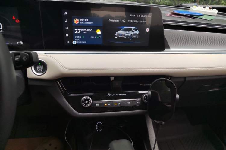 Used Ford Escort 2021 1.5L Automatic Diamond Edition Audio And AC Panel