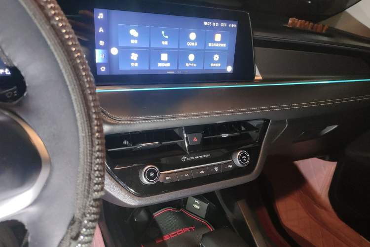 Used Ford Escort 2021 1.5L Automatic Platinum Edition Audio And AC Panel