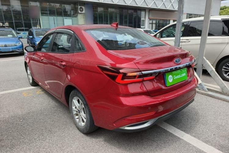 Used Ford Escort 2021 1.5L Automatic Platinum Edition Rear Left 45 Deg