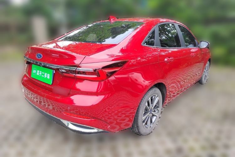 Used Ford Escort 2021 1.5L Automatic Diamond Edition Rear Right 45 Deg