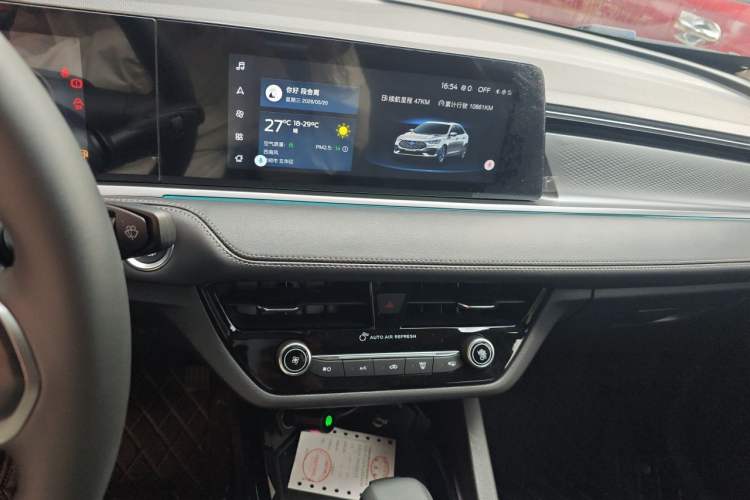 Used Ford Escort 2021 1.5L Automatic Diamond Edition Audio And AC Panel