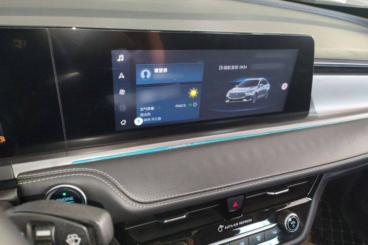 Used Ford Escort 2021 1.5L Automatic Diamond Edition Audio And AC Panel