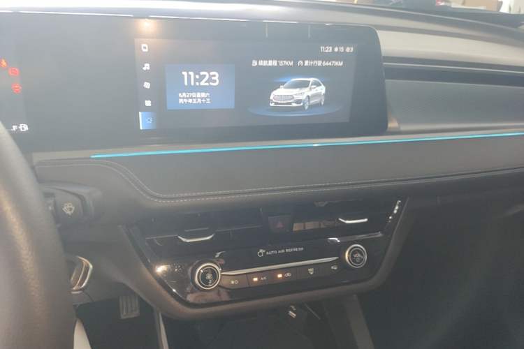Used Ford Escort 2021 1.5L Automatic Gold Edition Audio And AC Panel
