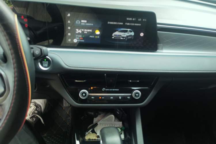 Used Ford Escort 2021 1.5L Automatic Diamond Edition Audio And AC Panel