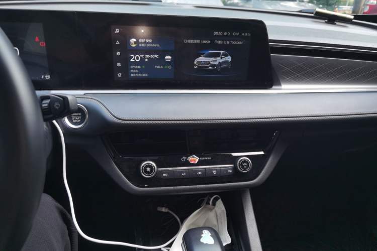 Used Ford Escort 2021 1.5L Automatic Diamond Edition Audio And AC Panel