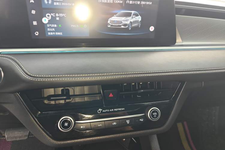 Used Ford Escort 2021 1.5L Automatic Diamond Edition Audio And AC Panel