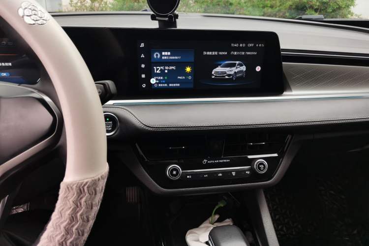 Used Ford Escort 2021 1.5L Automatic Diamond Edition Audio And AC Panel