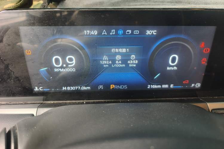 Used Ford Escort 2021 1.5L Automatic Platinum Edition Instrument Cluster