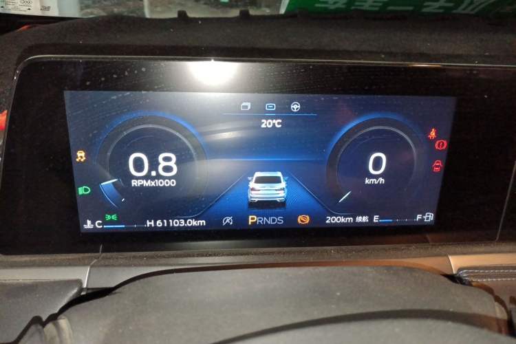 Used Ford Escort 2021 1.5L Automatic Platinum Edition Instrument Cluster