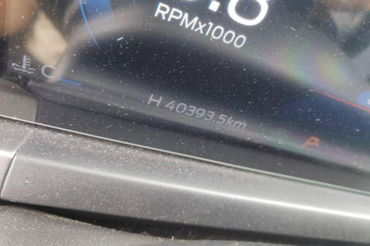 Used Ford Escort 2021 1.5L Automatic Diamond Edition Odometer Close Up