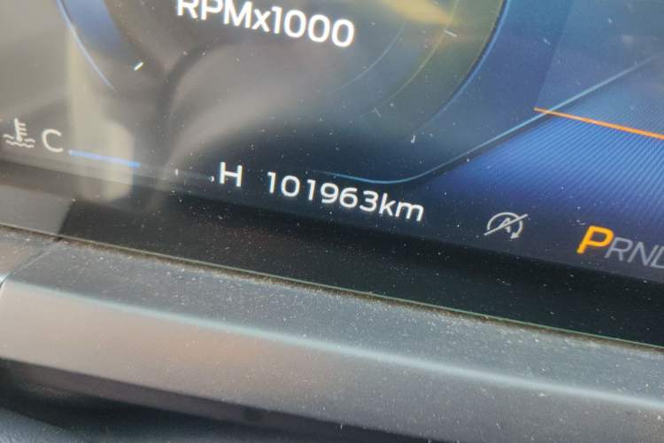 Used Ford Escort 2021 1.5L Automatic Diamond Edition Odometer Close Up