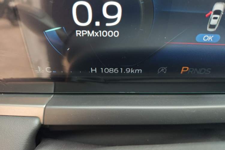 Used Ford Escort 2021 1.5L Automatic Diamond Edition Odometer Close Up