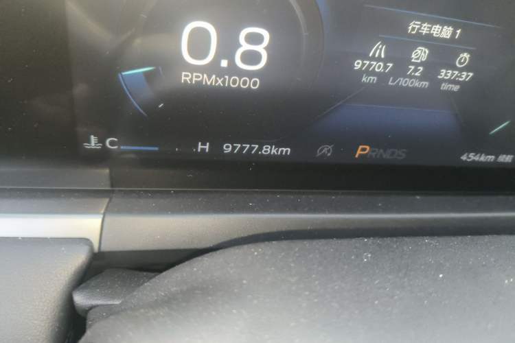 Used Ford Escort 2021 1.5L Automatic Diamond Edition Odometer Close Up
