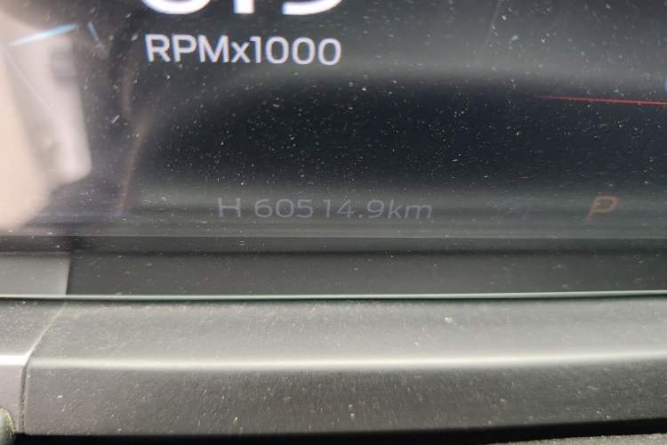 Used Ford Escort 2021 1.5L Automatic Diamond Edition Odometer Close Up