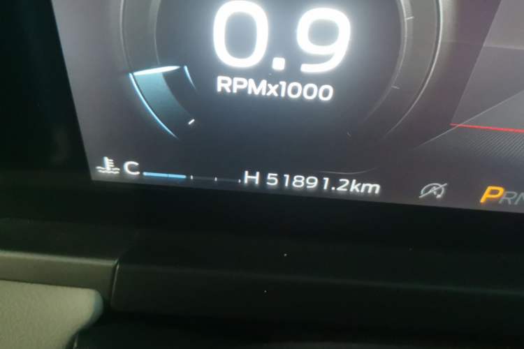 Used Ford Escort 2021 1.5L Automatic Diamond Edition Odometer Close Up