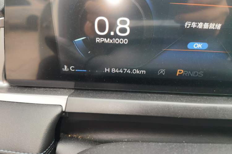 Used Ford Escort 2021 1.5L Automatic Gold Edition Odometer Close Up