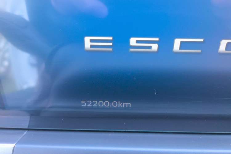 Used Ford Escort 2021 1.5L Automatic Diamond Edition Odometer Close Up