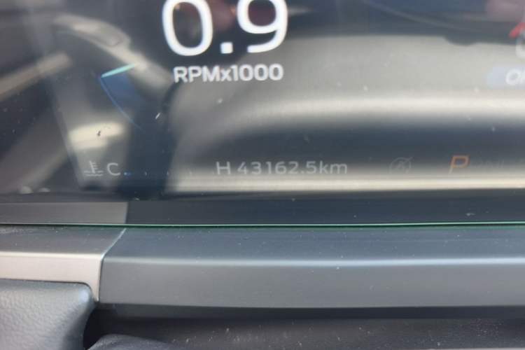 Used Ford Escort 2021 1.5L Automatic Diamond Edition Odometer Close Up