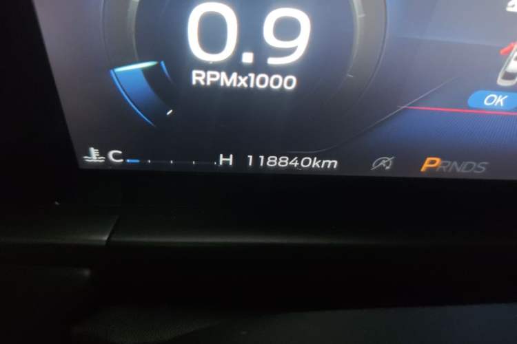 Used Ford Escort 2021 1.5L Automatic Diamond Edition Odometer Close Up