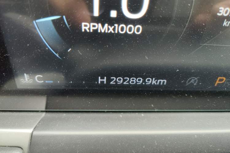 Used Ford Escort 2021 1.5L Automatic Diamond Edition Odometer Close Up