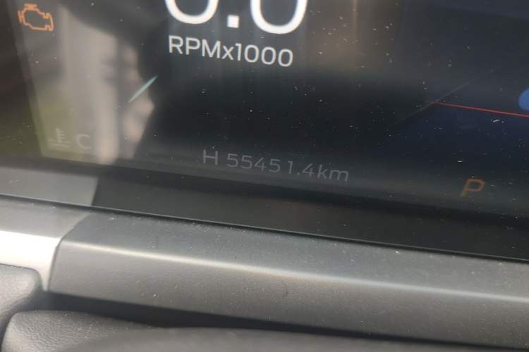 Used Ford Escort 2021 1.5L Automatic Diamond Edition Odometer Close Up