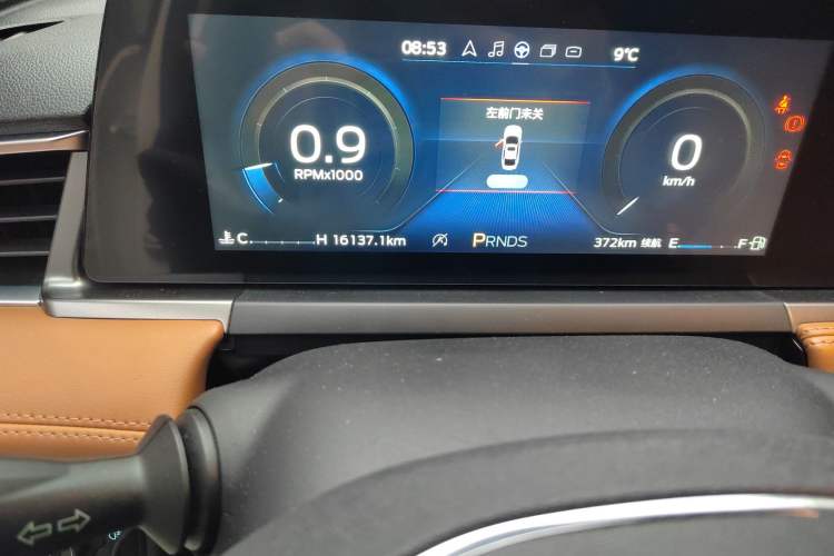 Used Ford Escort 2021 1.5L Automatic Diamond Edition Odometer Close Up