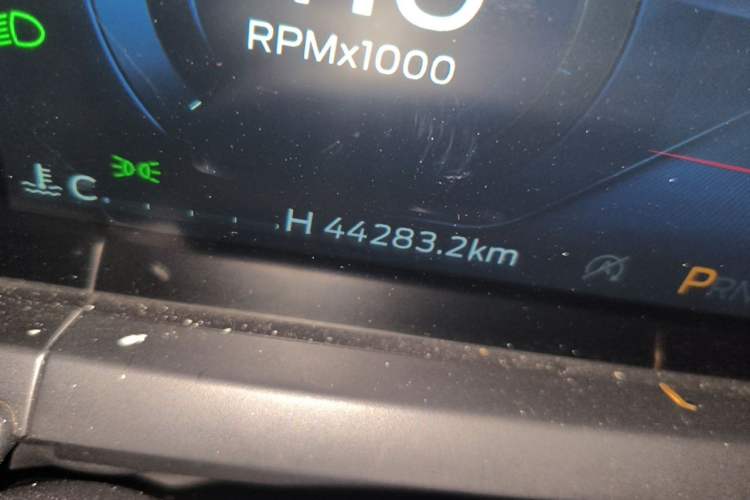 Used Ford Escort 2021 1.5L Automatic Diamond Edition Odometer Close Up