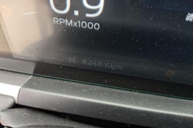 Used Ford Escort 2021 1.5L Automatic Diamond Edition Odometer Close Up