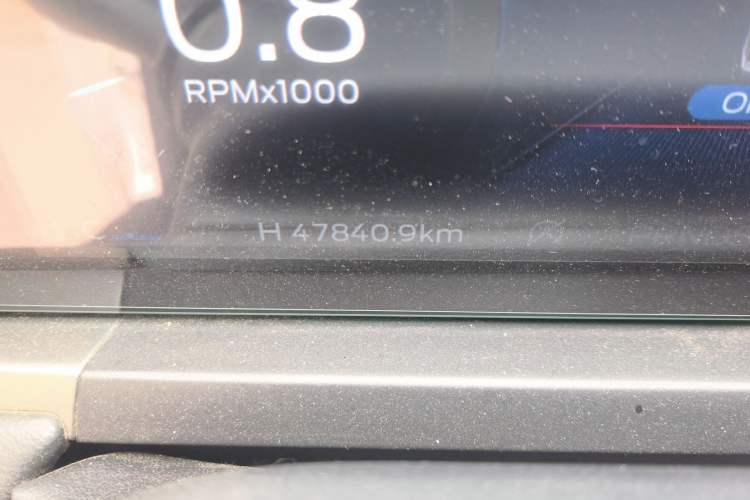 Used Ford Escort 2021 1.5L Automatic Diamond Edition Odometer Close Up
