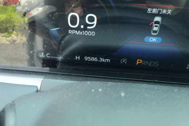 Used Ford Escort 2021 1.5L Automatic Diamond Edition Odometer Close Up
