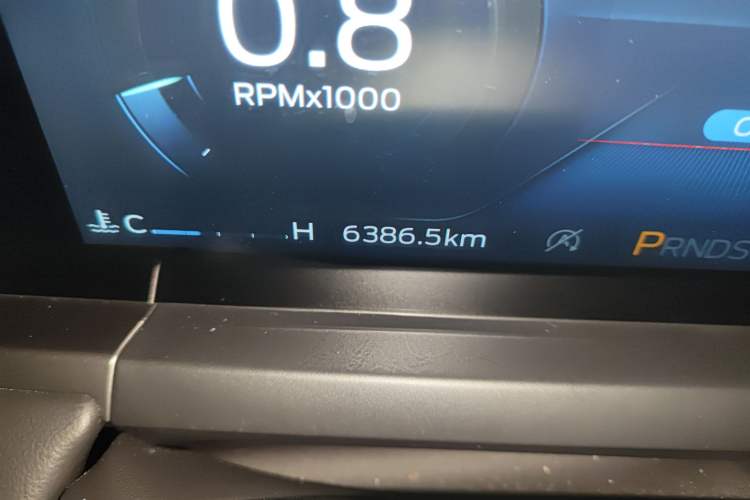 Used Ford Escort 2021 1.5L Automatic Diamond Edition Odometer Close Up