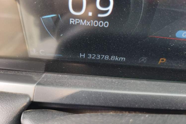 Used Ford Escort 2021 1.5L Automatic Diamond Edition Odometer Close Up